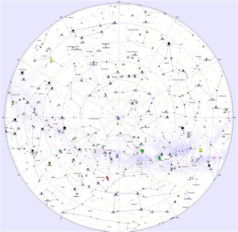 Constellation Locations .